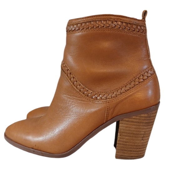 Aldo Leather Ankle Boots Booties - Picture 5 of 13